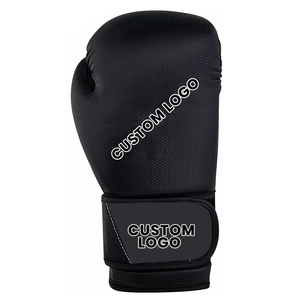 Venta al por mayor profesionales logotipos personalizados 12oz 14oz PU cuero ecológico de alta calidad guantes de boxeo gemelos entrenamiento MMA - Product Image 6