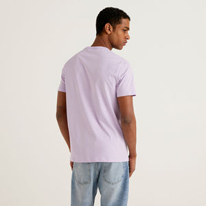 Camisetas de Algodón 100% de Primera Calidad para Hombre, Personalizables, Estilo Urbano Negro, Ropa Casual para Exteriores, Estampado Ecológico - Product Image 2