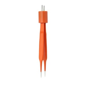 McPherson Straight Bipolar Forceps Orange Manual Surgical <b>Instrument</b> Class I Reusable High Precision - Product Image 6