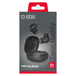 Auriculares con micrófono bluetooth TWIN BUDDY Tws Negro TEEARTWSBUDDYBTK - Product Image 2