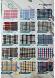 Tissu à carreaux teint en fil de haute qualité personnalisé pour les uniformes scolaires Tissu à carreaux de poids moyen pour tous les uniformes scolaires - Product Image 2