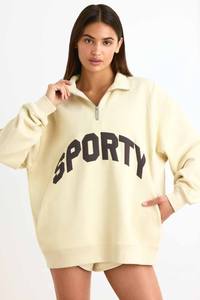 2025 Top Quality New <b>Women</b> zipper <b>Sweatshirt</b> Pullover Arrival <b>Women</b> <b>Sweatshirt</b> in Different Styles Custom logo <b>Sweatshirt</b> - Product Image 6
