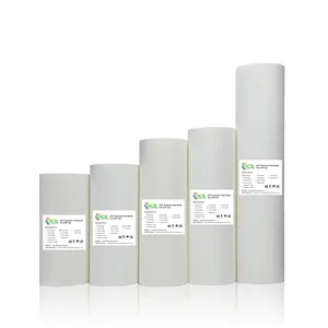 Ocbestjet 60CM*100M DTF Pet Film Heat Transfer Film 75U Thickness Single-sided Cold Peel Release Roll Film