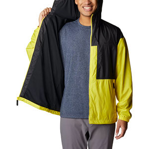 Chaqueta Cortavientos Transpirable de 3 Capas, Ligera e Impermeable, con Cuello Alto y Capucha, Diseño Personalizado 2025, Venta Caliente, OEM, para Hombre, Invierno - Product Image 1
