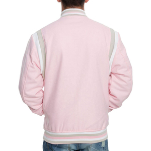Chaqueta Universitaria para Hombre, Diseño Superior, Corte Ajustado, Lisa, Estilo Béisbol, Mangas Completas, Alta Calidad 2025, Venta al por Mayor, Servicio OEM - Product Image 6