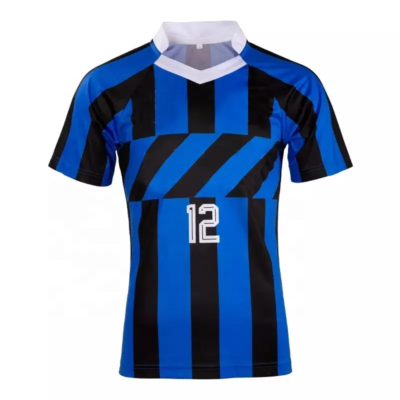 Camiseta de fútbol con impresión por sublimación, conjunto de uniforme de XS-3XL tamaños, transpirable, de secado rápido, Copa del Mundo, el mejor precio, personalizada