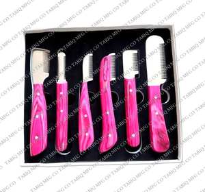 Cuchillo para Desplumar Animales, Cuchillo de Seguridad de Acero Inoxidable con Múltiples Cuchillas para Recortar el Pelo, Juego de Cuchillos para Desplumar para Gatos, Perros, Mascotas, Veterinaria - Product Image 3