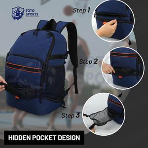 Sac de basket-ball imprimé personnalisé, léger, respirant, confortable, de qualité supérieure, à prix de gros, best-seller, durable - Product Image 2