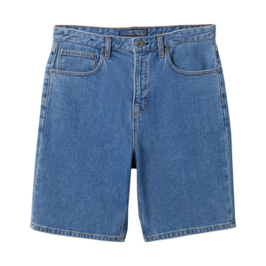 กางเกงยีนส์ขาสั้นแบบขาดแนววินเทจของผู้ชายผ้าคอตตอนยืดระบายอากาศแห้งเร็วใหม่หรูหราทันสมัยใส่สบาย - Product Image 6