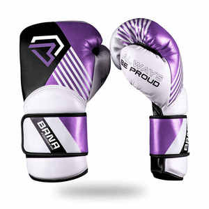Professional Mexican Style Boxing <b>Gloves</b> Hand <b>Grips</b> Breathable Non-Slip Cowhide Leather Lightweight Adjustable Wrist Strap for - Product Image 2