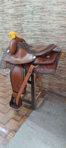 Premium Genuine Leather Handmade Designer Durable Comfortable Racing Western English Horse Saddle <b>Plastic</b> <b>Tree</b> - Product Image 5