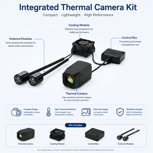 UAV <b>Thermal</b> <b>Imaging</b> <b>Camera</b> Kit For Drone Industrial Inspection Compact <b>Thermal</b> <b>Camera</b> Module OEM ODM - Product Image 4