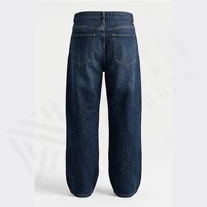 Pantalon en jean délavé dégradé style urbain pour homme, design décontracté d'hiver, taille mi-haute, jean ciré, couleur personnalisée, vente en gros - Product Image 2