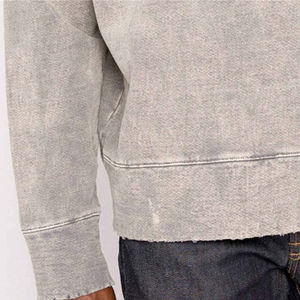 Sudadera Unisex con Cuello Redondo, Personalizada, Estilo Vintage, Lavado Ácido, Manga Larga, Algodón y Poliéster, Sudadera con Capucha, Forro Polar de Invierno, Bolsillo Bordado - Product Image 6