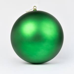 Adornos Navideños de Plástico Verde de 40 cm, Bolas Elegantes Hechas a Máquina para Decoración Festiva - Product Image 2