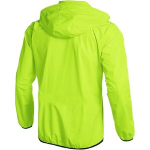 Chaqueta impermeable con capucha para hombre, ligera, a prueba de viento, activa al aire libre, logotipo personalizado, chaqueta de nailon - Product Image 2