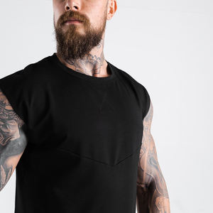 เสื้อยืดออกกำลังกายผู้ชายทรงโอเวอร์ไซส์ ผ้ารัดรูป แห้งเร็ว ระบายอากาศดี แขนสั้น คอกลม ผ้าทอ เหมาะสำหรับวิ่งและออกกำลังกายในฤดูร้อน - Product Image 5