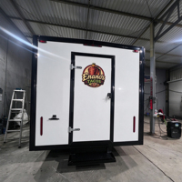 Remorque de restauration mobile à vendre, remorque alimentaire personnalisée avec aménagement de cuisine et équipement flexibles