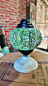 Mini candelabros de Metal de Shabat judío, Menorah redonda de Jerusalén con tema de Ángel pintado, adecuado para viajes - Product Image 5