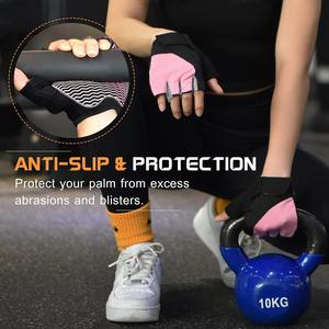 Gants de gymnastique-Gants d'entraînement sans doigts et respirants pour l'haltérophilie, le cyclisme et plus encore - Product Image 2