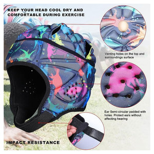 Casco de Fútbol Americano Personalizado con Logotipo, Diseño Transpirable de Talla Grande para Fútbol y Rugby - Product Image 3