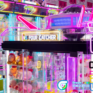 DreamFuns 4Player Island Claw Machine UFO Design pour mini jouets en peluche Jeu d'arcade à pièces populaire dans les lieux de divertissement - Product Image 6