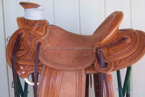 Sillín occidental ecuestre cómodo de alta calidad Fabricante mayorista de sillín occidental de caballo personalizado - Product Image 4