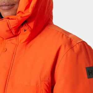 Veste parka personnalisée pour homme, veste chaude à capuche, veste de sport d'hiver, imperméable, grande taille, veste pour homme - Product Image 3