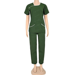 Venta al por mayor clínicas Spa uniformes conjuntos lavable médico uniforme enfermería médico operativo quirúrgico uniformes conjunto - Product Image 2