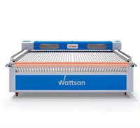 Wattsan 2030 lit plat 80w 100w 130w 150w CO2 CNC Laser Machine pour couper le bois acrylique verre cuir tissu 2000*3000mm