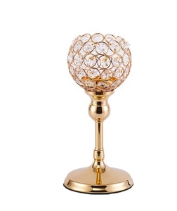 Candelero de luz de té de cristal de alta calidad, candelabro votivo brillante para bodas y Pascua para inauguración de la casa - Product Image 3