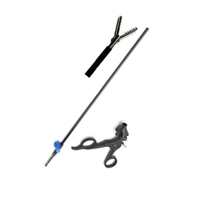 Instrumento quirúrgico de pinza fenestrada laparoscópica, herramienta de laparoscopia reutilizable para uso hospitalario, cirugía mínimamente invasiva - Product Image 4