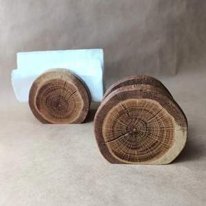 Magnifique porte-serviettes en bois moderne de luxe fait à la main pour cuisines élégantes, cafés, tables à manger, mariages, décoration de la maison - Product Image 1