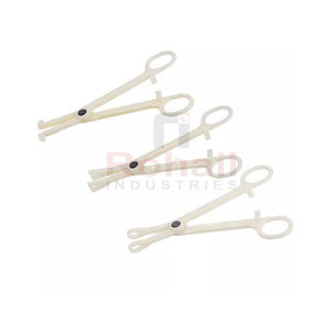 Pinzas desechables de plástico para el tabique, herramienta para Piercing, suministro para nariz/lengua (pinza para el tabique nasal) - Product Image 6