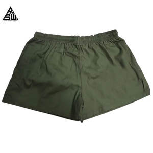 Shorts cargo pour homme en coton 100% avec logo brodé personnalisé, poches zippées, séchage rapide et respirant - Product Image 6