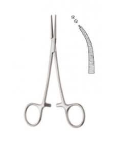 Pinzas hemostáticas Ochsner Kocher curvadas de 20cm, abrazadera de arteria quirúrgica, juego de instrumentos de acero inoxidable de Med Impact Instruments - Product Image 2