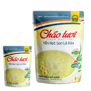 Sẵn Sàng Ăn Chim Tổ & Hạt Sen Với Pandan Lá Tươi Cháo Vegan Lựa Chọn Tự Nhiên Mre Top Grade Thực Phẩm Ngay Lập Tức Việt Nam - Product Image 3
