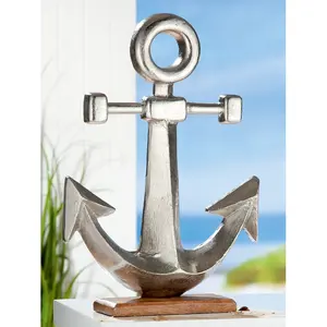 High selling top quality Chrome Finished Nautical Brass Ship <b>Anchor</b> Metal crafts nautical ship <b>anchors</b> customized for sale - Product Image 2