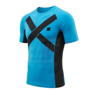 New Season <b>Men</b> Athletic Compression T-<b>Shirts</b> <b>Stretch</b> Workout <b>Shirt</b> Quick Dry Breathable Fitness Training Running Gym Activewear - Product Image 3