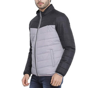 Chaqueta acolchada corta con capucha de tendencia de cara brillante de alta calidad, chaqueta acolchada gruesa de invierno, chaqueta acolchada brillante para hombre, Haus Industries - Product Image 3
