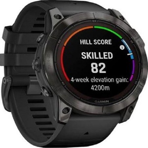 Montre connectée Fenix 7X Pro de qualité supérieure 100% - Boîtier en titane DLC carbone 51 mm - Capacité de charge solaire - Product Image 1