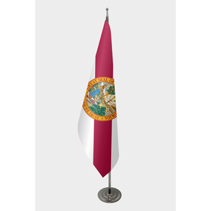 Drapeaux à main personnalisés avec impression numérique 3x5 pieds, mât en satin ou en plastique, aluminium ou fibre de verre pour affichage avec option logo - Product Image 1