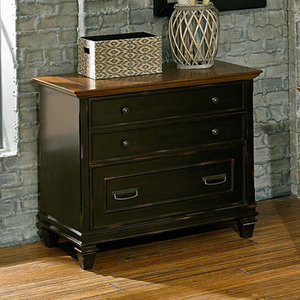 Luxury Traditional Django Executive Desk Rectangular Engineered Wood <b>Office</b> Computer Workstation 4 Storage <b>Cabinets</b> Freestanding - Product Image 6