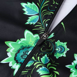 Compre Ahora Conjuntos Deportivos de Punto Sublimados con Fibra de Bambú 100%, Estilo Formal Estampado, Tallas Grandes, Otoño, Comodidad Superior - Product Image 3