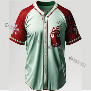 Youth Custom Baseball Softball Jersey Baseball Softball Players <b>Fans</b> Christmas <b>Fan</b> Jersey Made In Pakistan - Product Image 1