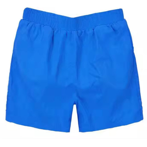 Pantalones cortos de verano con cintura elástica y cordón personalizado para hombre, pantalones cortos de nailon para correr, pantalones cortos de playa de malla de poliéster 100% para hombre - Product Image 5