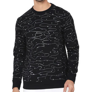 Sudadera con Capucha Extra Grande de Alta Calidad OEM, Sudadera Unisex de Invierno con Estampado de Anime, Personalizada con Pedrería y Transferencia de Calor, Sudadera para Hombre - Product Image 6