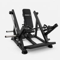 Máquina de remo comercial de doble función con carga de placas para entrenamiento de espalda, equipo de fuerza para gimnasio y fitness
