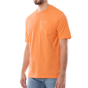 Camiseta de Punto Personalizada OEM de Lujo para Hombre, Talla Grande, 220 GSM, Algodón Transpirable de Secado Rápido, Camisetas Lisas de Alta Calidad - Product Image 3