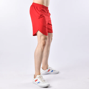 Shorts décontractés légers pour hommes Style uni Shorts de sport décontractés pour hommes Shorts décontractés avec poche latérale - Product Image 1